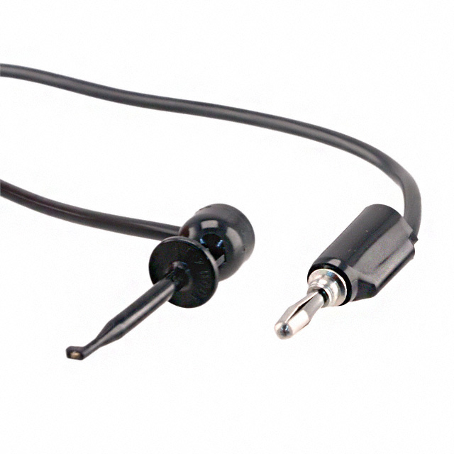 601W-18BLK E-Z-Hook  Cables de prueba - Banana, interfaz de medidor